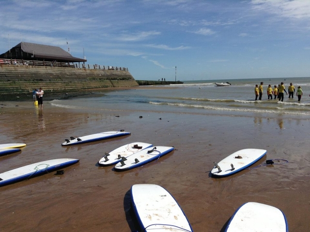 One of our surf lessons